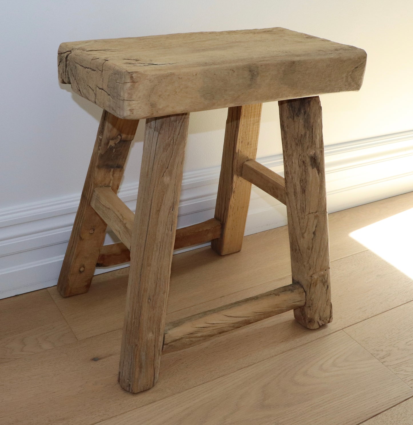 Vintage | Elm Workers Stool