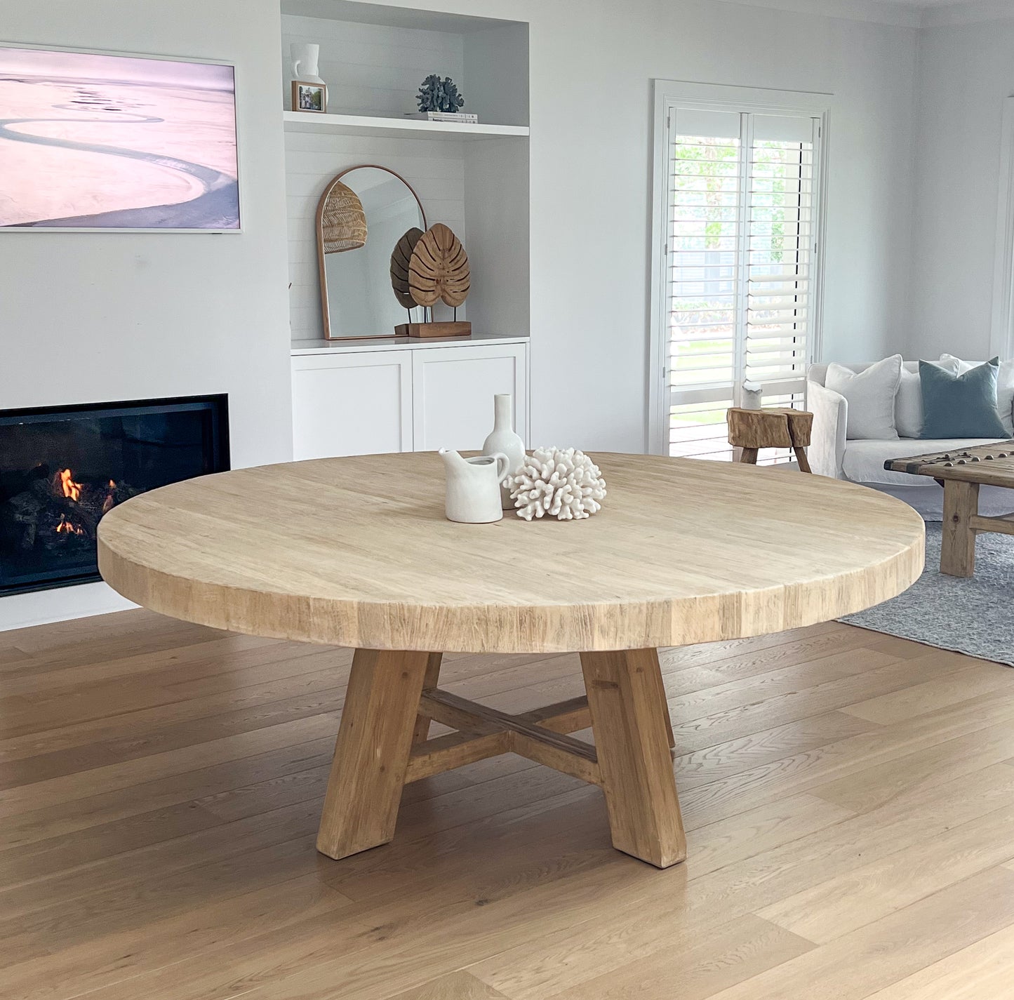 Oakley | 2m Round Dining Table